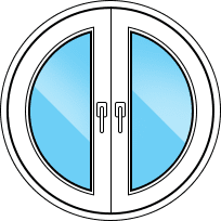 Круглые окна